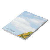 Perfecte wereld! notitieblokken Blue Sky White Clo (Linkerzijde)