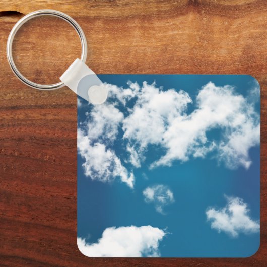 PERFECTE WOLKEN SLEUTELHANGER (Voorkant)