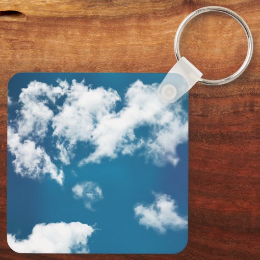 PERFECTE WOLKEN SLEUTELHANGER (Achterkant)