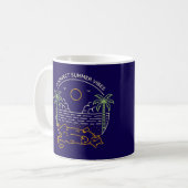 Perfecte zomerse sferen koffiemok (Voorkant links)
