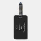 Perfectie Bagagelabel (Achterkant verticaal)