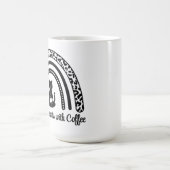 Perfectie begint met koffie koffiemok (Center)