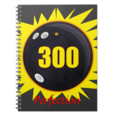 Perfectie, Bowling 300 Club, Perfect Game, Notitieboek (Voorkant)