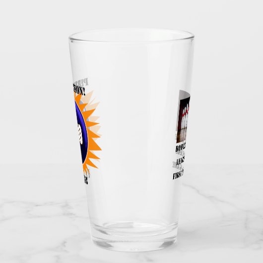 Perfectie, Bowling 300 game, Pint Glas (Links)