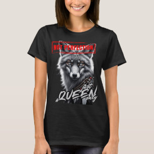 "Perfectie is niet alleen een koningin" T-shirt