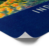 Perfectie Oranje LabelColton, CA Poster (Hoek)