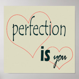 Perfectie poster