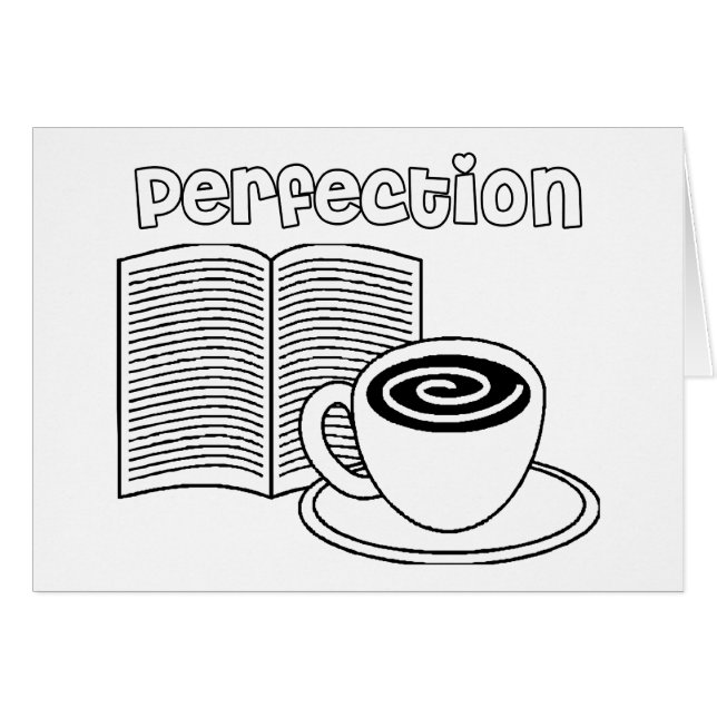 Perfectie voor boeken en thee (Voorkant Horizontaal)