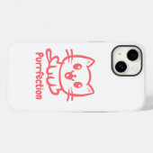Perfectie, zeer schattig anime kat Case-Mate iPhone case (Achterkant (horizontaal))