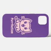 Perfectie, zeer schattig anime kat Case-Mate iPhone case (Achterkant (horizontaal))