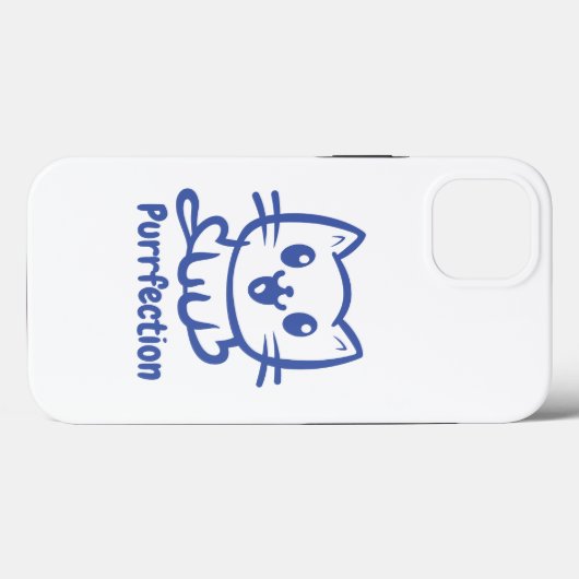 Perfectie, zeer schattig anime kat Case-Mate iPhone case (Achterkant (horizontaal))