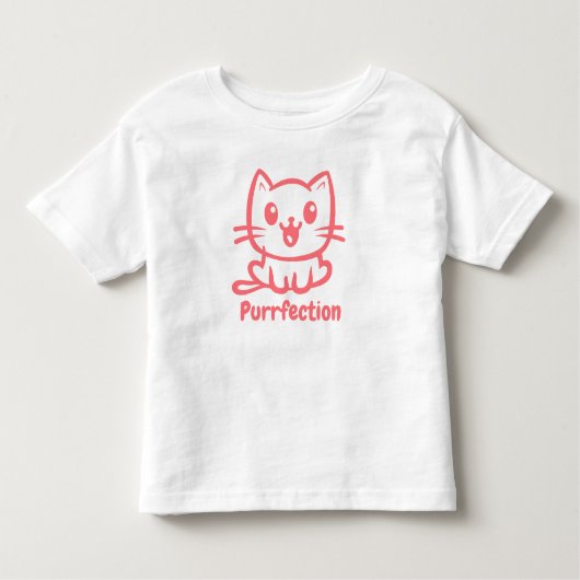 Perfectie, zeer schattig anime kat kinder shirts (Voorkant)