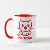 Perfectie, zeer schattig anime kat mok (Links)