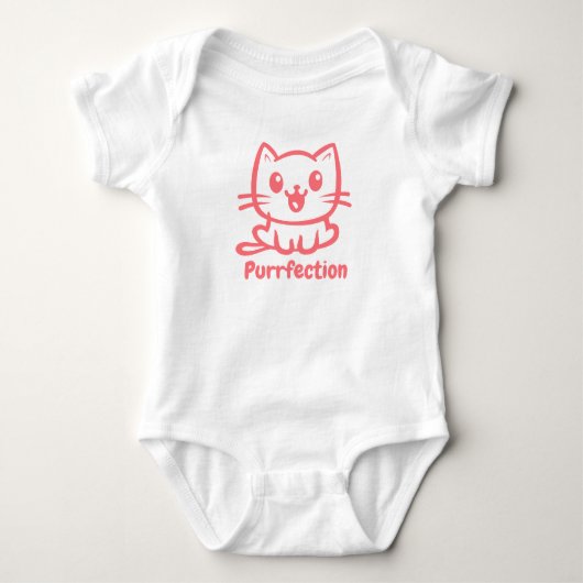 Perfectie, zeer schattig anime kat romper (Voorkant)