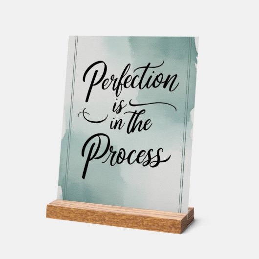 Perfectie zit in het proces acryl bord (Hoek)