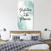 Perfectie zit in het proces canvas afdruk (Insitu (Slaapkamer))