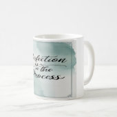 Perfectie zit in het proces koffiemok (Voorkant rechts)