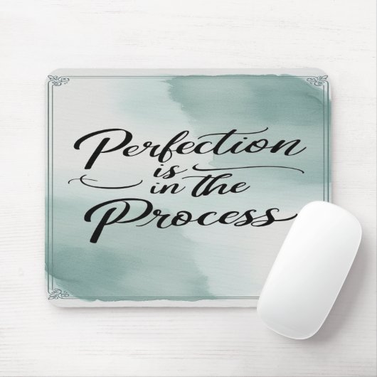 Perfectie zit in het proces optie 2 muismat (Met muis)