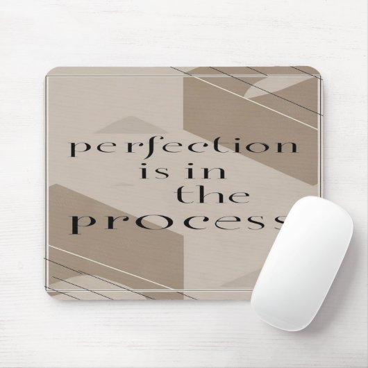 Perfectie zit in het proces optie 4 muismat (Met muis)