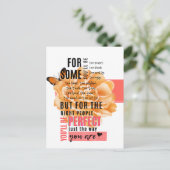 Perfectioneer enkel de manier u geïllustreerd cita briefkaart (Staand voorkant)