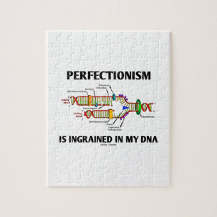 Perfectionisme is gegraveerd in mijn DNA (Humor) Legpuzzel