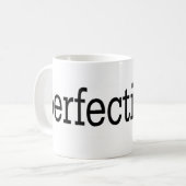 Perfectionist Koffiemok (Voorkant links)