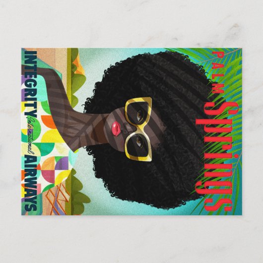 Perfectly Palm Springs Briefkaart (Voorkant)