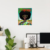 Perfectly Palm Springs Klein Poster (Thuiskantoor)
