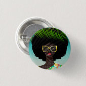 Perfectly Palm Springs Ronde Button 3,2 Cm (Voorkant /achterkant)