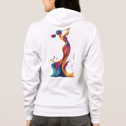 Perfekt für den Flight. Ein Hoody für kühle Runden (Achterkant)