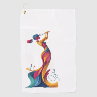 Perfekt für's Birdie, ein Golftuch für alle Fälle! Golfhanddoek