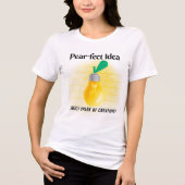 perfekt-idee Tri-Blend shirt (Voorkant)