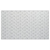 perfekt und einzigartig schwarz Handschrift Stof (Yard (91,4 cm))