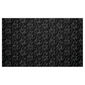 perfekt und einzigartig weiß Handschrift Stof (Fat Quarter)