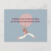 Perfektion Briefkaart (Voorkant)