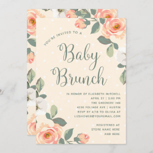 perforatie Baby Brunch Kaart