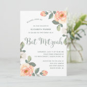  perforatie | Bat Mitzvah Kaart (Staand voorkant)