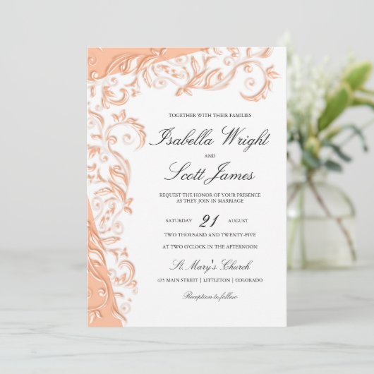 perforeel ontwerp kaart (Staand voorkant)