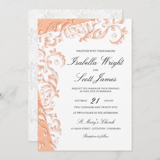  perforeel ontwerp kaart (Voorkant / Achterkant)