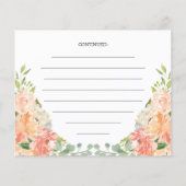  perforeel Vrijgezellenfeest Ontvang Kaart (Achterkant)