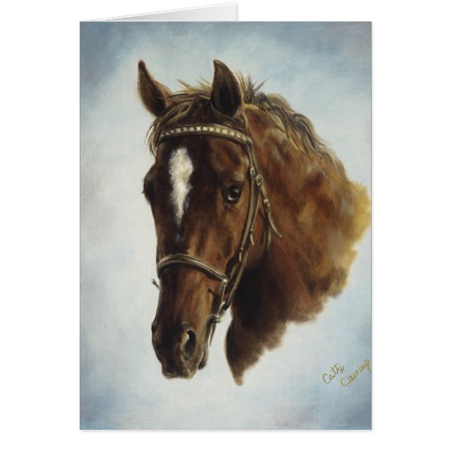 Performance Horse Card (Voorkant)