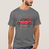 Performance Red Car funny T-shirt (Voorkant)