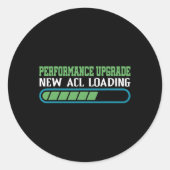 Performance Upgrade, New Acl Loading ----- Ronde Sticker (Voorkant)