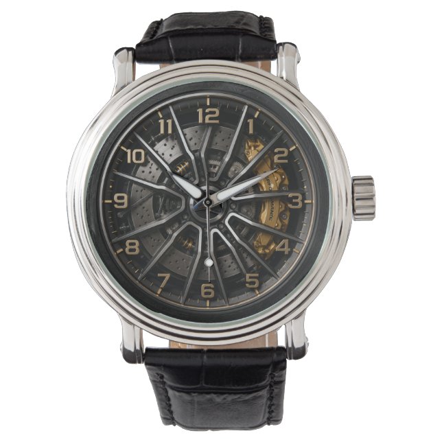Performance Wheel Rim Horloge (Voorkant)