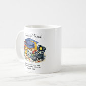 🎓Performing Arts Graduate Custom Name & Degree Koffiemok (Voorkant links)