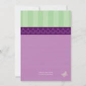 Perfum Bottles Bridal Shower Invitation Kaart (Achterkant)