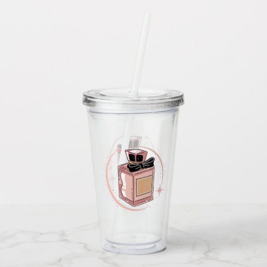 Perfume Acryl Drinkbeker (Achterkant)