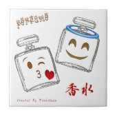 Perfume Bottle Emoji Tegeltje (Voorkant)