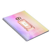 Perfume Fles Chic Monogram Personal Notitieboek (Rechterzijde)