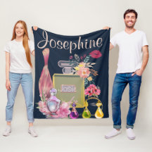 Perfume flessen roze flacon personaliseren